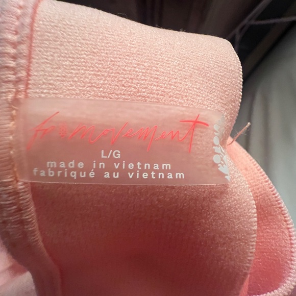 FP Movement by Free People Peach Wide-Leg Pants - Picture 4 of 5